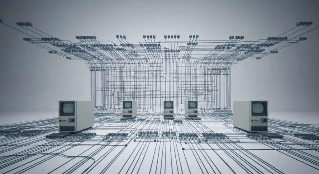 geschiedenis van computernetwerken