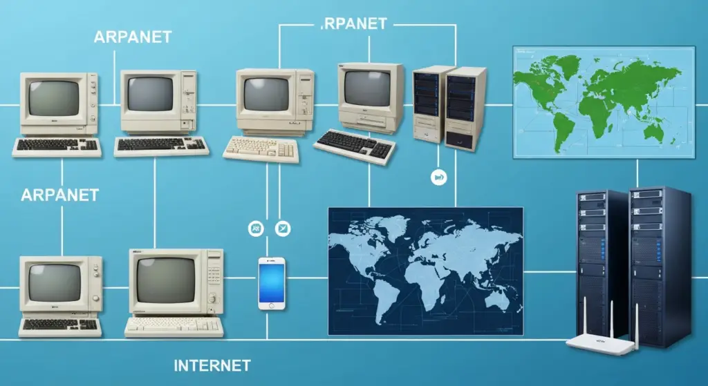 geschiedenis van computernetwerken